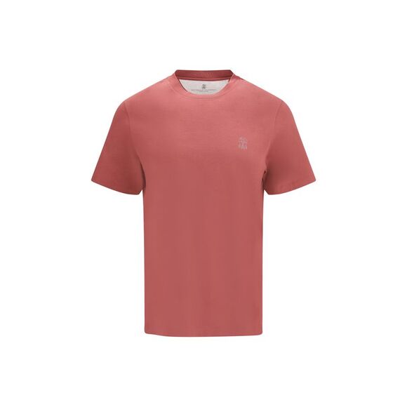 Brunello Cucinelli Men Logoed T-Shirt